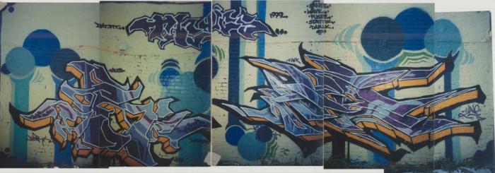 Graffiti piece g-15