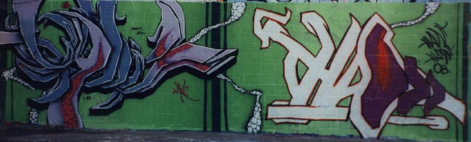Graffiti piece g-23