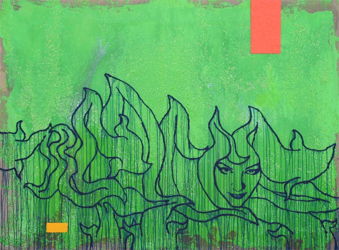 Green, God’s Hands, 2008
